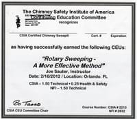 The Chimney Safety institute of America